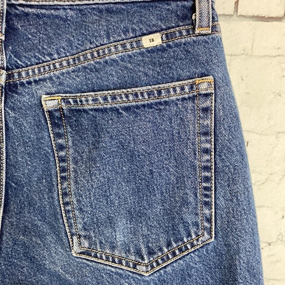 Aritza Sunday Best Jeans Size 8 90’s Bootcut Rigid Denim Elevated Basic Everyday - Picture 12 of 16
